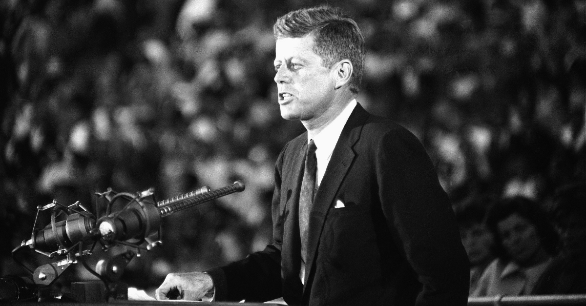 “We choose to go to the Moon! We choose to go to the Moon in this decade and do the other things, not because they are easy, but because they are hard.” — John F. Kennedy