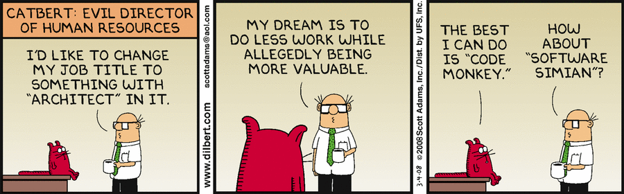 Software Architect comic